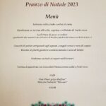 Pistoia - Pranzo di Natale al ristorante Corradossi - menù di pesce