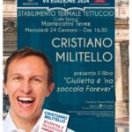 Cristiano Militello: Doppio appuntamento oggi a Montecatini Terme e Pistoia