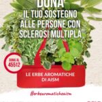 AISM a maggio con “Le Erbe Aromatiche”: raccolta fondi e sensibilizzazione sulla sclerosi multipla